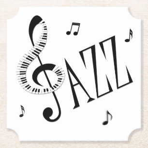Dessous-de-verre En Papier Jazz Cool