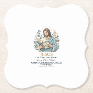 Dessous-de-verre En Papier Jesus Scrapbooking Mémoire Garder Maman Vintage Sh