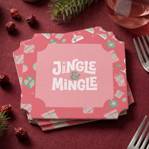 Dessous-de-verre En Papier Jingle et Mingle Noël