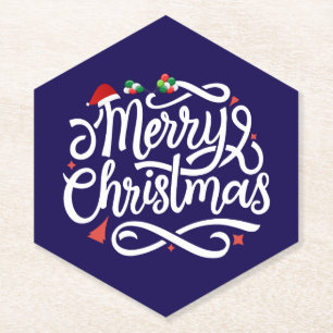 Dessous-de-verre En Papier Joyeux Noël-61039