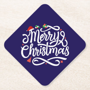Dessous-de-verre En Papier Joyeux Noël-61039