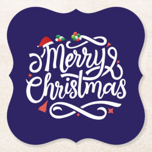 Dessous-de-verre En Papier Joyeux Noël-61039