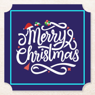 Dessous-de-verre En Papier Joyeux Noël-61039
