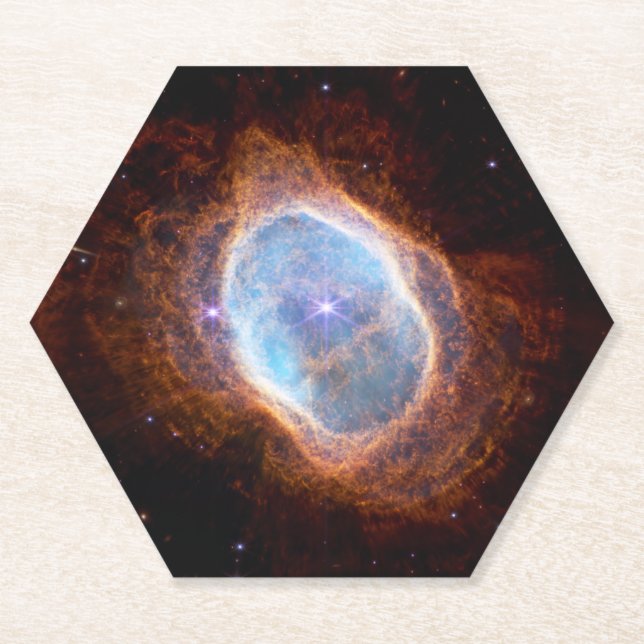 Dessous-de-verre En Papier JWST James Webb Télescope Nebula ceinture méridion (Devant)
