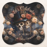 Kissing Skulls Célébrons le Mariage gothique