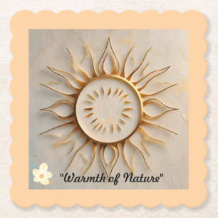 Dessous-de-verre En Papier "La brillance de la nature"