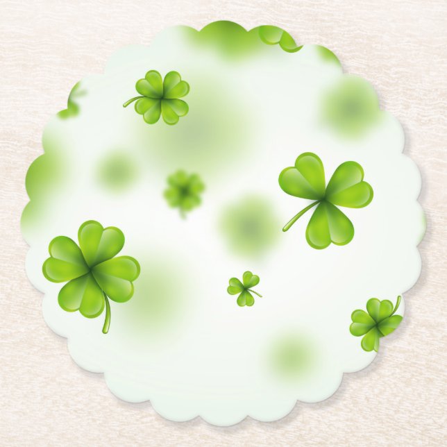 Dessous-de-verre En Papier La Saint-Patrick  (Devant)