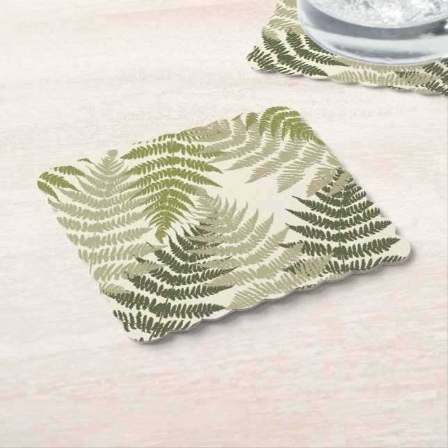 Dessous-de-verre En Papier Lancer l'oreiller (Incliné)