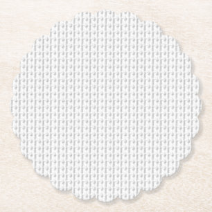 Dessous-de-verre En Papier Langue Conception Quatorze
