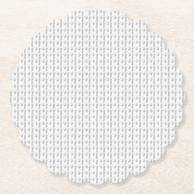 Dessous-de-verre En Papier Langue Conception Quatorze (Devant)