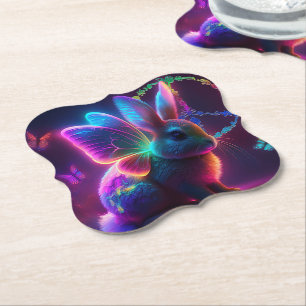 Dessous-de-verre En Papier Lapin de paix