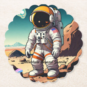 Dessous-de-verre En Papier "L'aventure dans les étoiles"