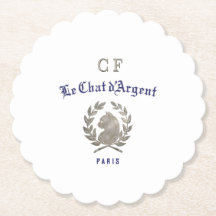Le Chat d'Argent Bistrot Parisien Monogramme