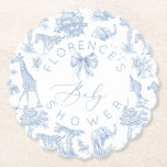 Dessous-de-verre En Papier Les animaux Safari Toile de Jouy Baby shower<br><div class="desc">Animaux Safari Toile de Jouy Baby shower Dessous de verre en papier Articles correspondants disponibles.</div>