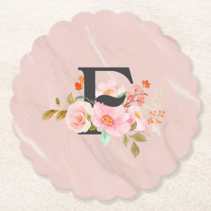 Dessous-de-verre En Papier Lettre F