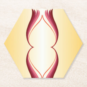 Dessous-de-verre En Papier Lily de flamme