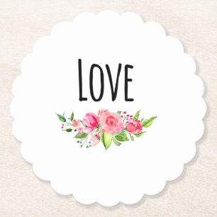 Dessous-de-verre En Papier *~* LOVE INTENTION DESSOUS DE VERRE EMOTO Flower B