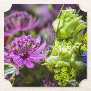 Dessous-de-verre En Papier Magie exquise des fleurs #1