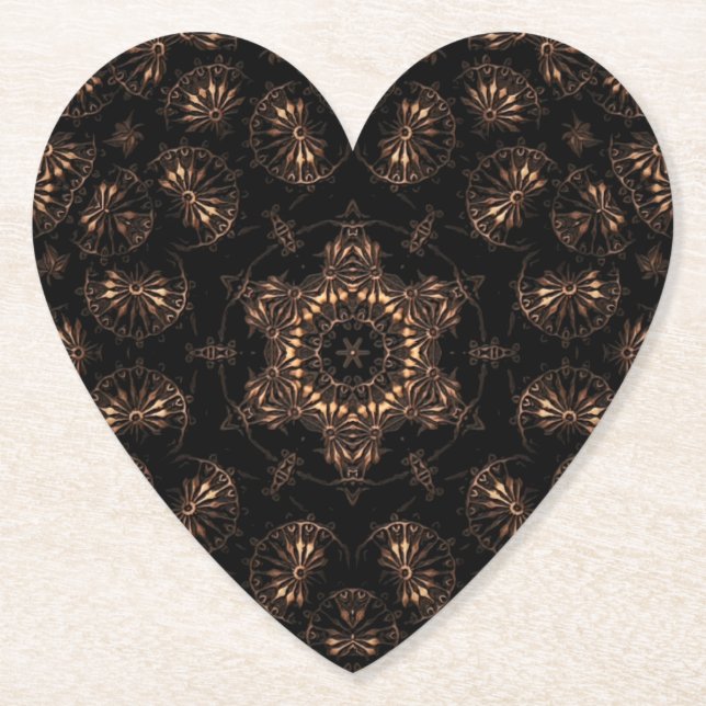 Dessous-de-verre En Papier Mandala de l'âge de bronze  (Devant)