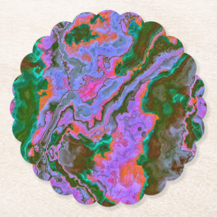 Dessous-de-verre En Papier Marbre aigre