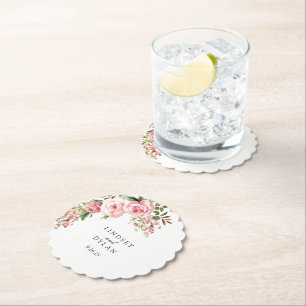 Dessous-de-verre En Papier Mariage