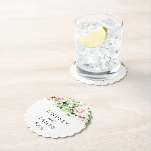 Dessous-de-verre En Papier Mariage