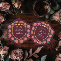 Mariage Fantasy Medieval Monogramme Epée & Bouclie