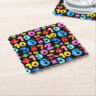 DESSOUS-DE-VERRE EN PAPIER MATHEMATICS AND NUMERICAL OPERATIONS
