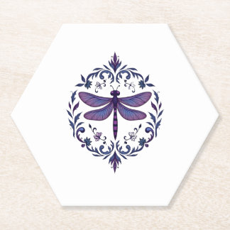 Dessous-de-verre En Papier Méditation Géométrie Fractale Spirituelle Yoga Dra