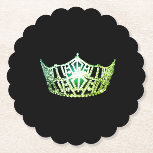 Dessous-de-verre En Papier Miss America Apple Dessous de verre de papier Sclp