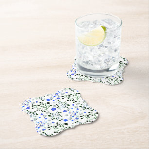 Dessous-de-verre En Papier Modèle floral