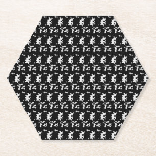 Dessous-de-verre En Papier Modern Paper Coasters Style de table chic