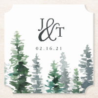 Monogramme et date du Mariage de bois
