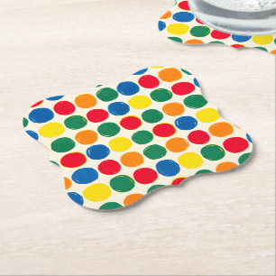 Dessous-de-verre En Papier Motif à pois coloré Emma Bridgewater