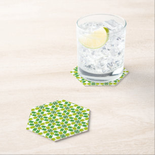 Dessous-de-verre En Papier Motif Feuille, Motif De Feuilles, Feuilles Verts