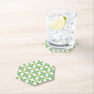 Dessous-de-verre En Papier Motif Feuille, Motif De Feuilles, Feuilles Verts