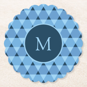 Dessous-de-verre En Papier Motif triangles