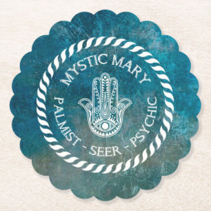 DESSOUS-DE-VERRE EN PAPIER MYSTIC MARY