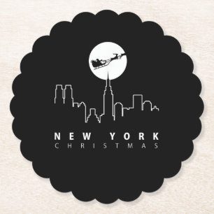 Dessous-de-verre En Papier Noël à New York City