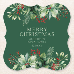 Dessous-de-verre En Papier Noël élégant 
