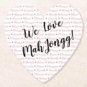 Dessous-de-verre En Papier Nous aimons des dessous de verre