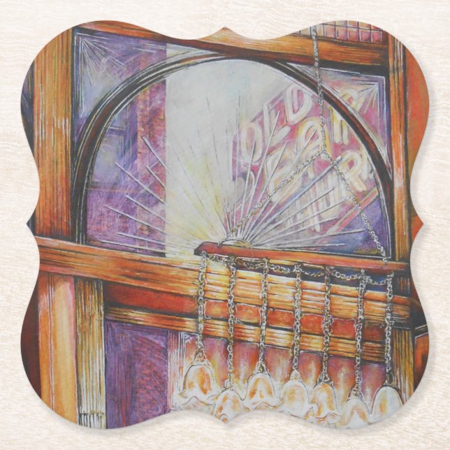 Dessous-de-verre En Papier Nous sommes tous des papillons volant autour de la (Devant)