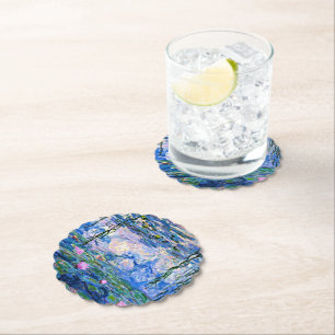 Dessous-de-verre En Papier Nymphéas, 1919, de Claude Monet,