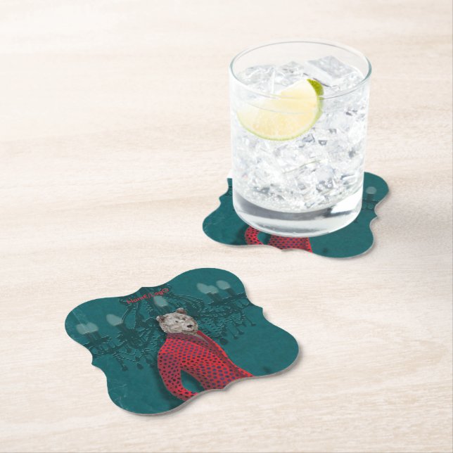 Dessous-de-verre En Papier objet_18_un homme_2 (En situation)
