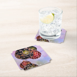 Dessous-de-verre En Papier Ornements de bal de Noël