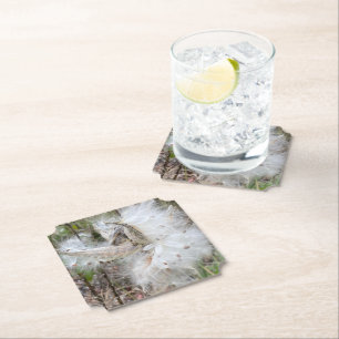 Dessous-de-verre En Papier Ouvrir les pots d'algues   Graines avec soie  