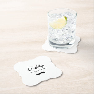 Dessous-de-verre En Papier Papa   Dessous de verre de papier Fête des pères m