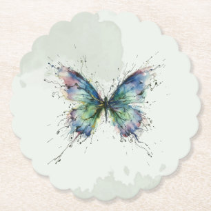 Dessous-de-verre En Papier Papillon
