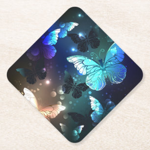 Dessous-de-verre En Papier Papillon de nuit