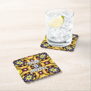 Dessous-de-verre En Papier Passiflora Caerulea Motif